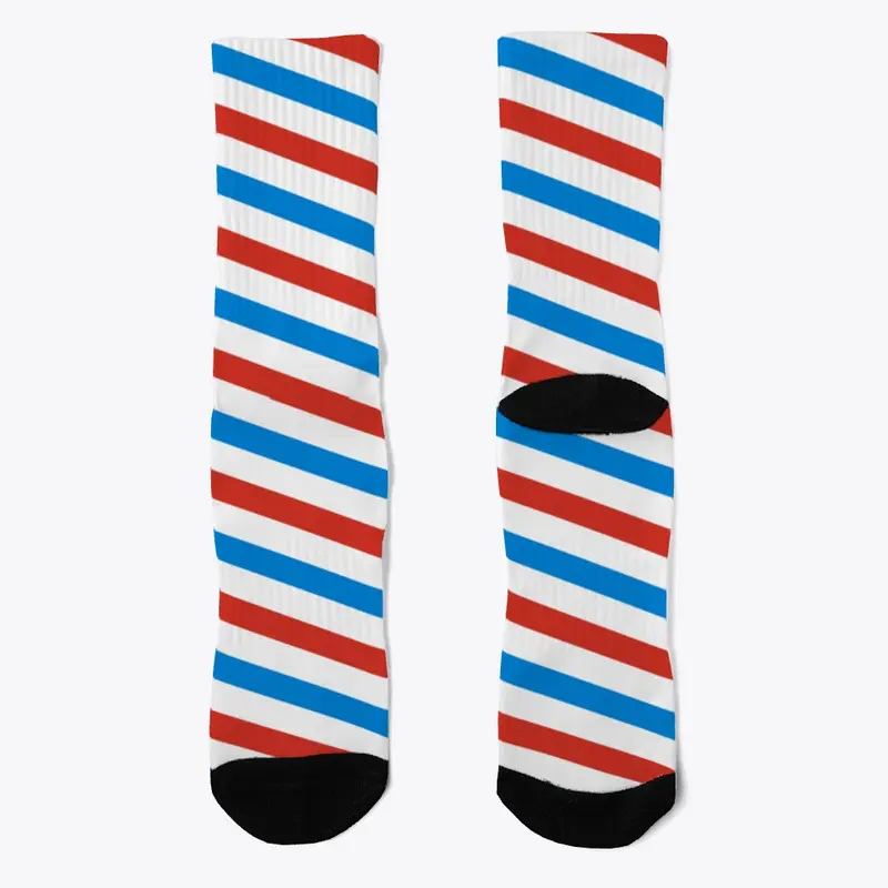 Barber Pole Socks