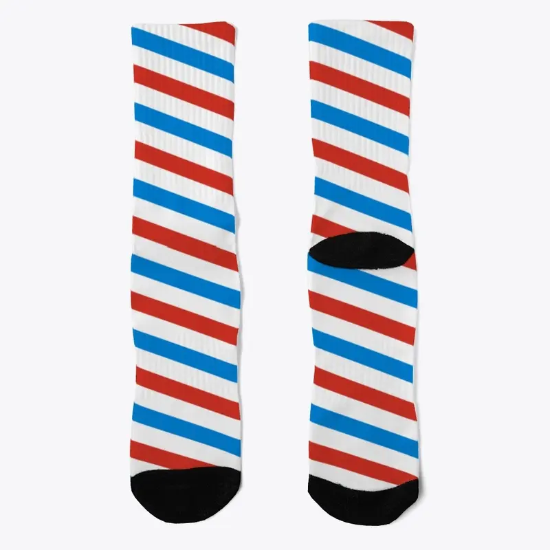 Barber Pole Socks